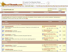 Tablet Screenshot of hawaiithreads.com